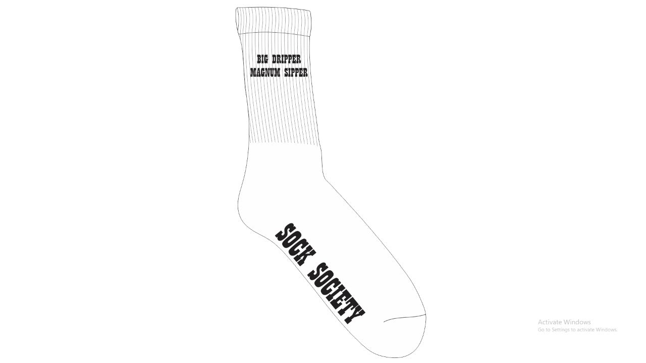 BIG DRIPPER MAGNUM SIPPER - WHITE